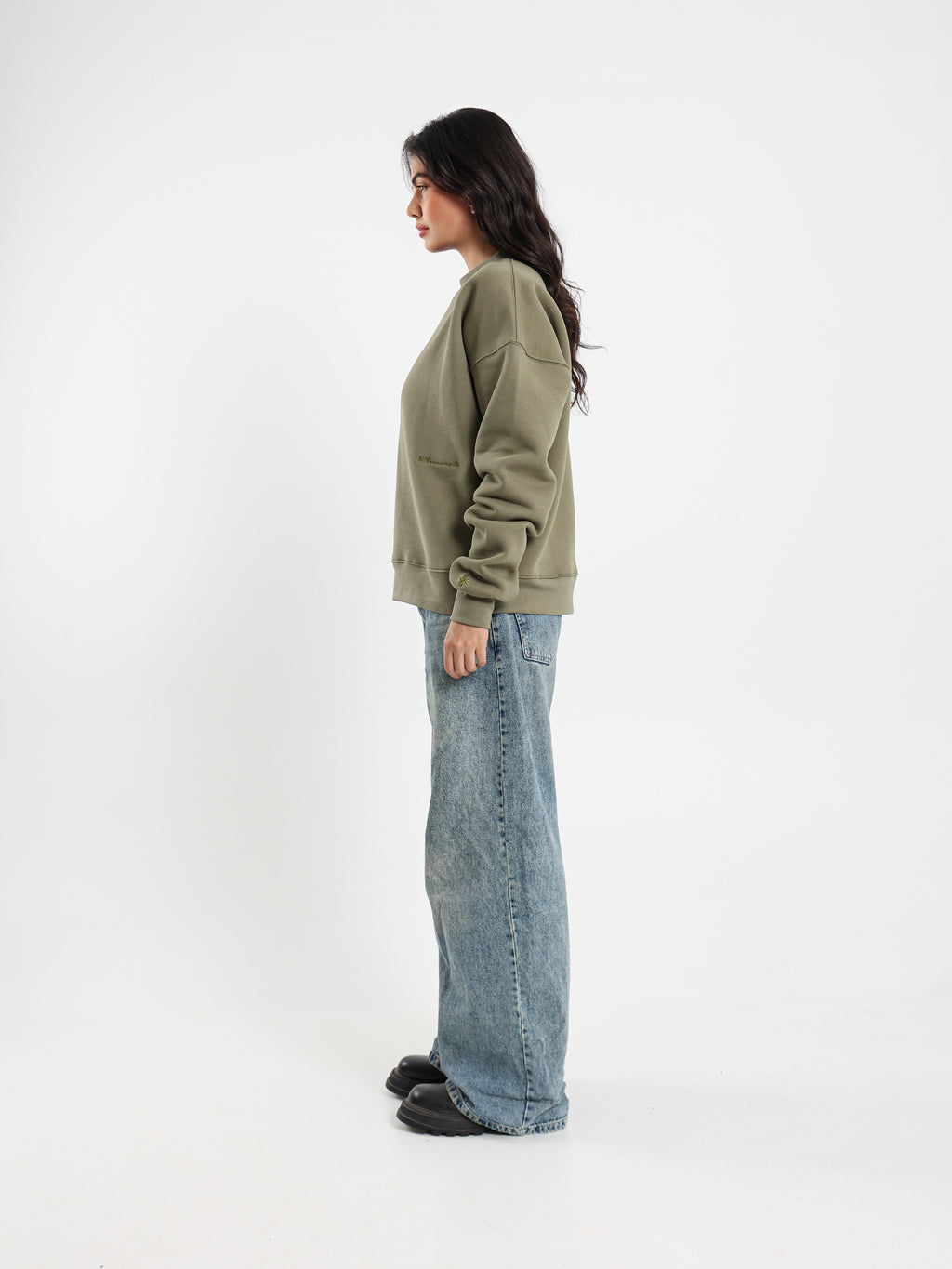 NOY CLASSIC CREWNECK - OLIVE