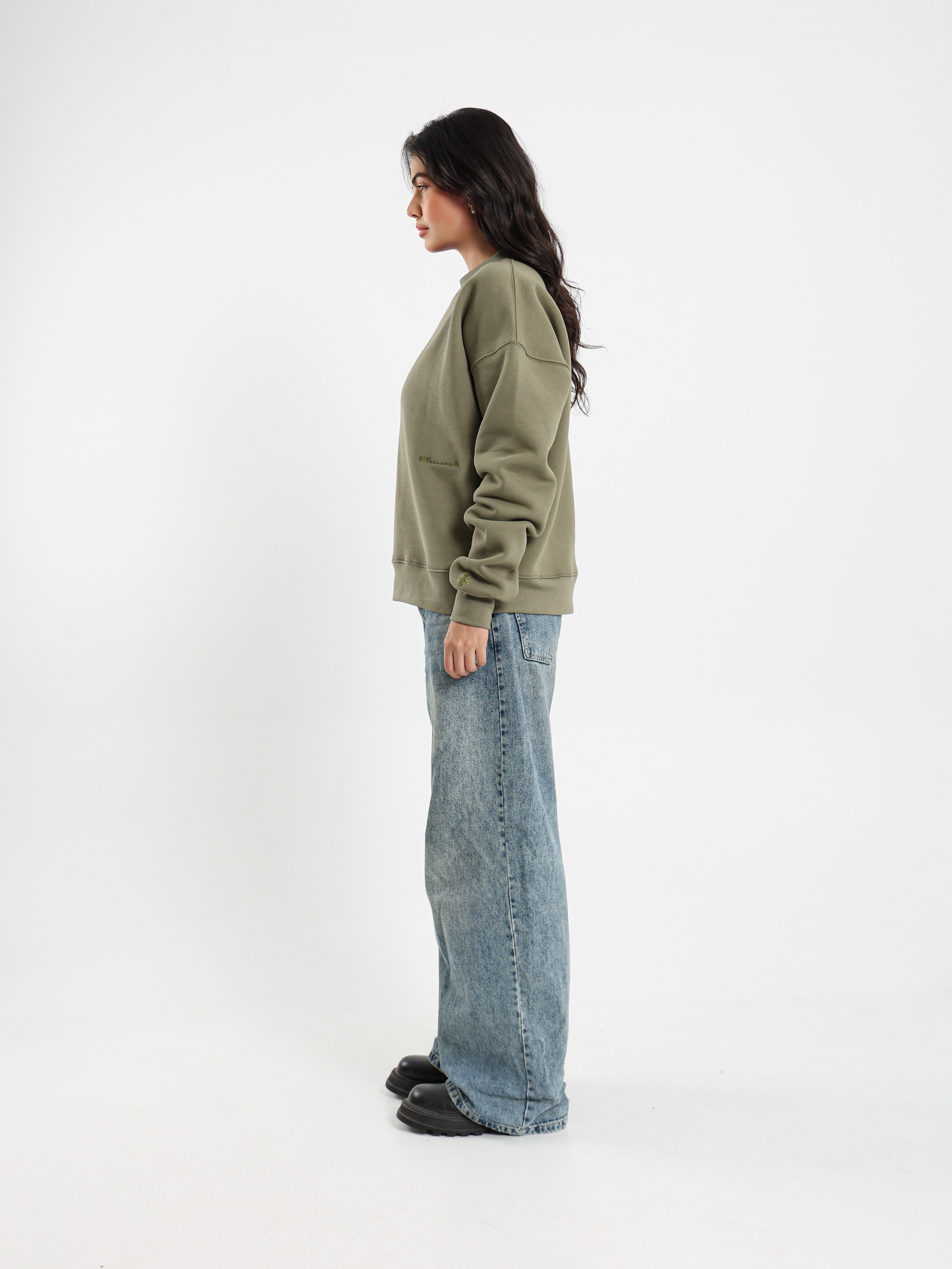 NOY CLASSIC CREWNECK - OLIVE